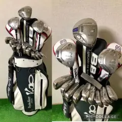 初心者応援☆メンズ ゴルフクラブセット☆マクレガー 高級キャディバッグ付