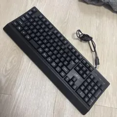 LAZOS 有線キーボード ブラック 本体