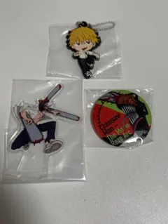 チェンソーマン　デンジ　アクスタ　ラバーチャーム　一番くじ　缶バッジ　セット