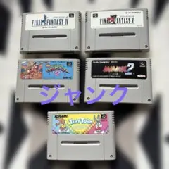 スーパーファミコン ゲームソフト 5本セット