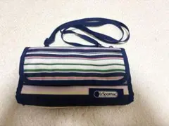 レスポ ムック本付録 マルチボーダーポーチ ショルダー ボーダー