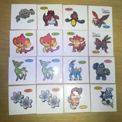 ポケモンパン デコキャラシール まとめ売り （22）