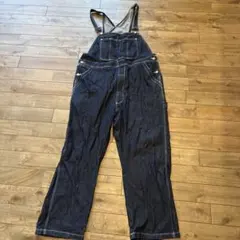 GU ダークデニム オーバーオール