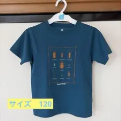 mont-bell モンベル　Tシャツ　サイズ120 キッズ　昆虫