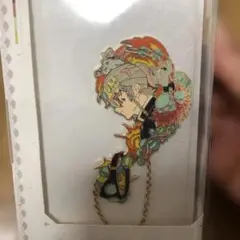 鬼滅の刃　宇髄天元　ピンバッジ チェーン付き