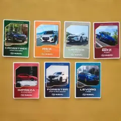 SUBARU スバル コレクションカード ①のサムネイル