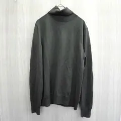 アンタイトル トップス カットソー セーター タートルネック 長袖 グレー M