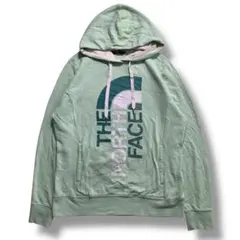 F693【即購入OK】THE NORTH FACE　パーカー　L　ライトグリーン