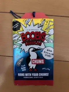 CHUMS チャムス ステッカー BOOBY'S MISSION