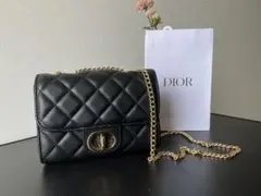 ノーブランド 黒 キルティングバッグ