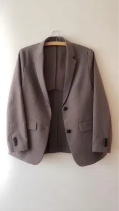 UNIQLO リラックステーラードジャケットチェック柄/Brown