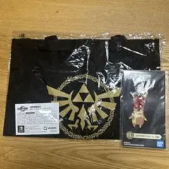 【非売品】ゼルダの伝説　限定特典トートバッグ　1番くじH賞コログのラバーチャーム
