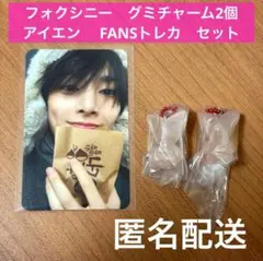 フォクシニー　グミ　チャーム　2個　アイエン　トレカ　セット　スキズ