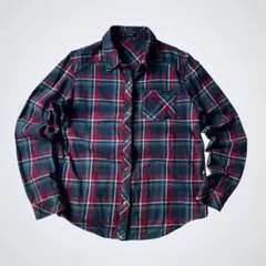 00s 平成 ネルシャツ フランネル チェック y2k 大人気 古着 グランジ