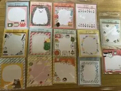 古川紙工】カルビー レトロセット B6ノート メモ レターセット 未