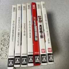 【動作確認済】Wiiソフトセット（7本）