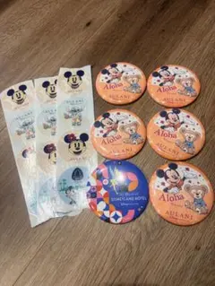 Aulani Disney Resort ピンバッジ ステッカーセット