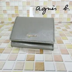 agnes b. アニエスベー コンパクトウォレット　三つ折り財布のサムネイル