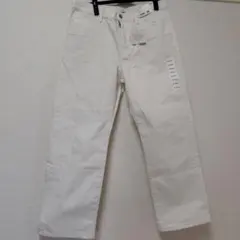 ホワイト ストレートデニム UNIQLOJWA