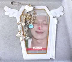 ソヌ sunoo ENHYPENツインウエハースシール　ケース＋チャームセット
