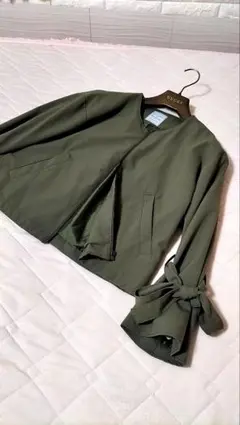 袖リボンブルゾンジャンパー エムズグレイシー好きな方にも♡