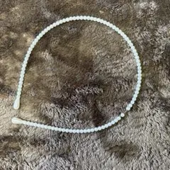 クリアビーズカチューシャ