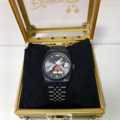 【最終価格】ミッキーマウス誕生77周年記念　腕時計（世界1500個限定）