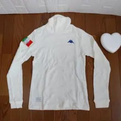 Kappa golf　長袖タートルネックシャツ　レディースシャツ L　白
