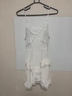 SHEIN キャミワンピ ホワイト レース