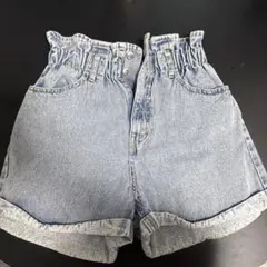 デニムショートパンツ M