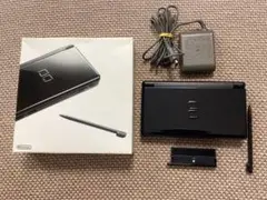 Nintendo DS Lite ジェットブラック + ACアダプター + 外箱