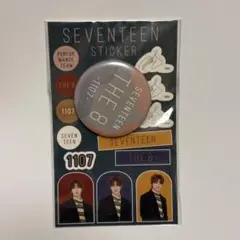SEVENTEEN セブチ 一番くじ 缶バッジ THE8