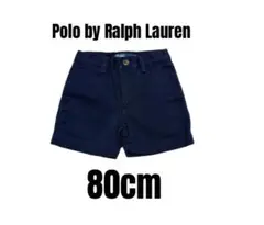 【ラルフローレン】ショートパンツ　ネイビー　シンプルデザイン　キッズ　80cm