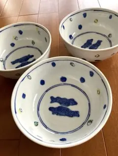 美濃焼 龍峯窯 丼 3個セットのサムネイル