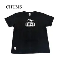 定番 CHUMS チャムス ブービーバード ロゴTシャツ ブラック　M