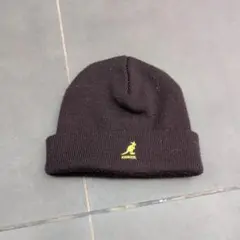 KANGOL ニット帽 ビーニー ブラックのサムネイル