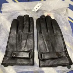 ザ　スーツカンパニー　レザー手袋 黒