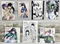 ☆魔法科高校の劣等生　購入特典　7点セット　リーフレット　色紙　イラストカード☆