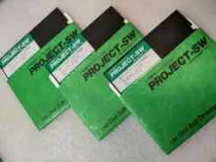 ■絶版■ 土木専用パーソナルCAD PROJECT-SWサンプルデータ5インチ