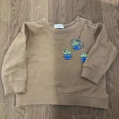 シシュノン　トレーナー　リトルグリーンメン　ディズニー