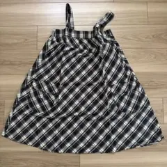 H&M チェック柄ワンピース