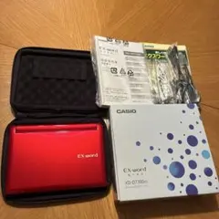 CASIO EX-word XD-U6500 RD 電子辞書 本体 ケース付き - メルカリ