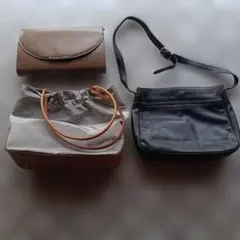 ショルダーバッグ 3点 セット zara ザラ h&m - メルカリ