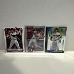 チェイスデロータRC 3枚 Topps Chrome Finest Bowman