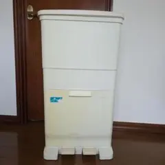 引き取り限定★ペダル式　2段　ごみ箱