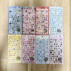 新品正規品　ボンボンドロップシール サンリオmoji 全８種セット コンプリート