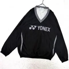 YONEX ヨネックス ウォームアップジャケット Vネック ブラック M