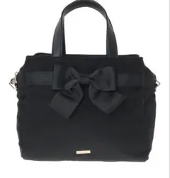 Maison de FLEUR ブラック　バック