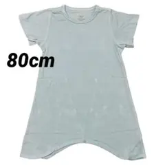 半袖ロンパース 80 ベビー服 薄手 肌着 短肌着 無地