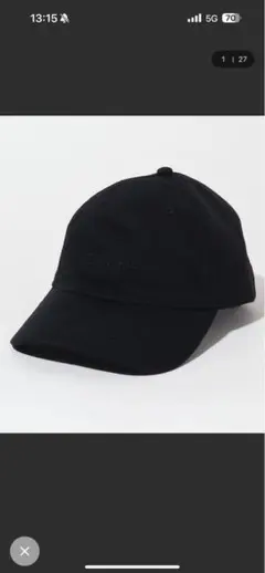 Calvin Klein ブラックキャップ